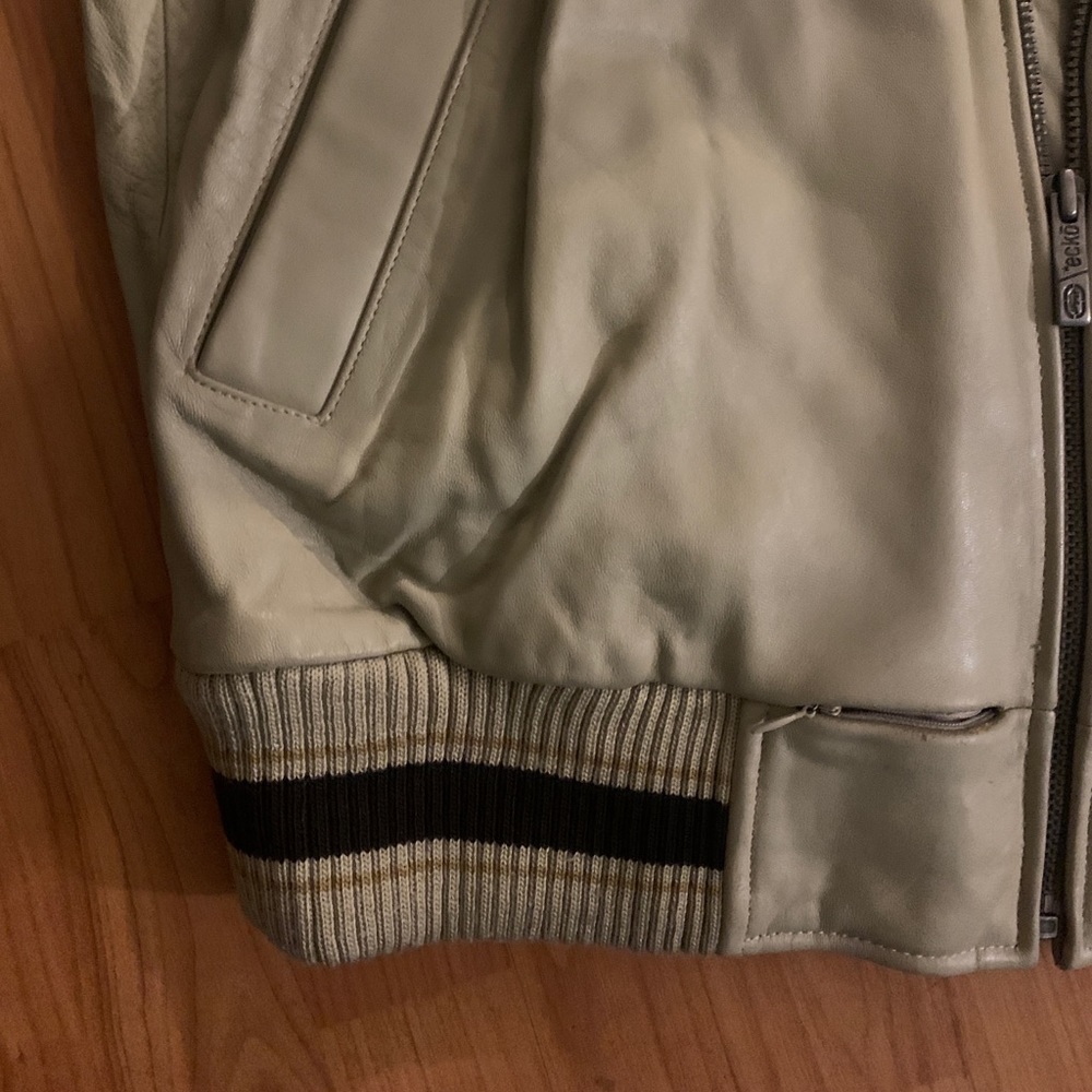 Marc Ecko Leather Varsity Jacket - image 2